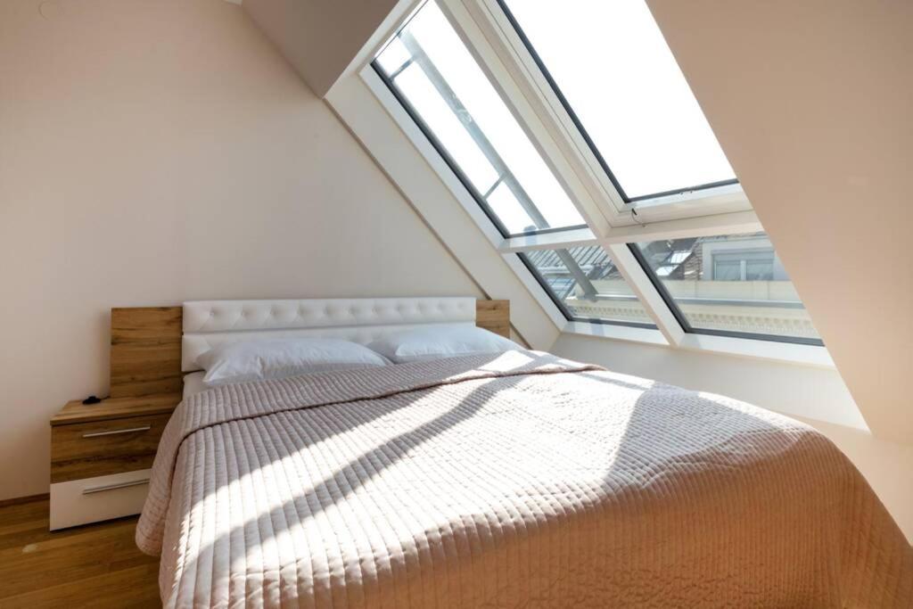 Апартаменти Grosses Penthouse #12 Mit Terrasse Und Aussicht Відень Екстер'єр фото